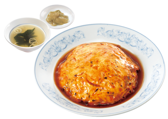 甘酢天津飯
